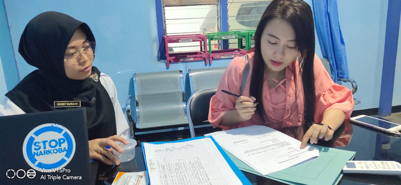 Layanan Penerbitan Surat Keterangan Hasil Pemeriksaan Narkotika kepada Masyarakat
