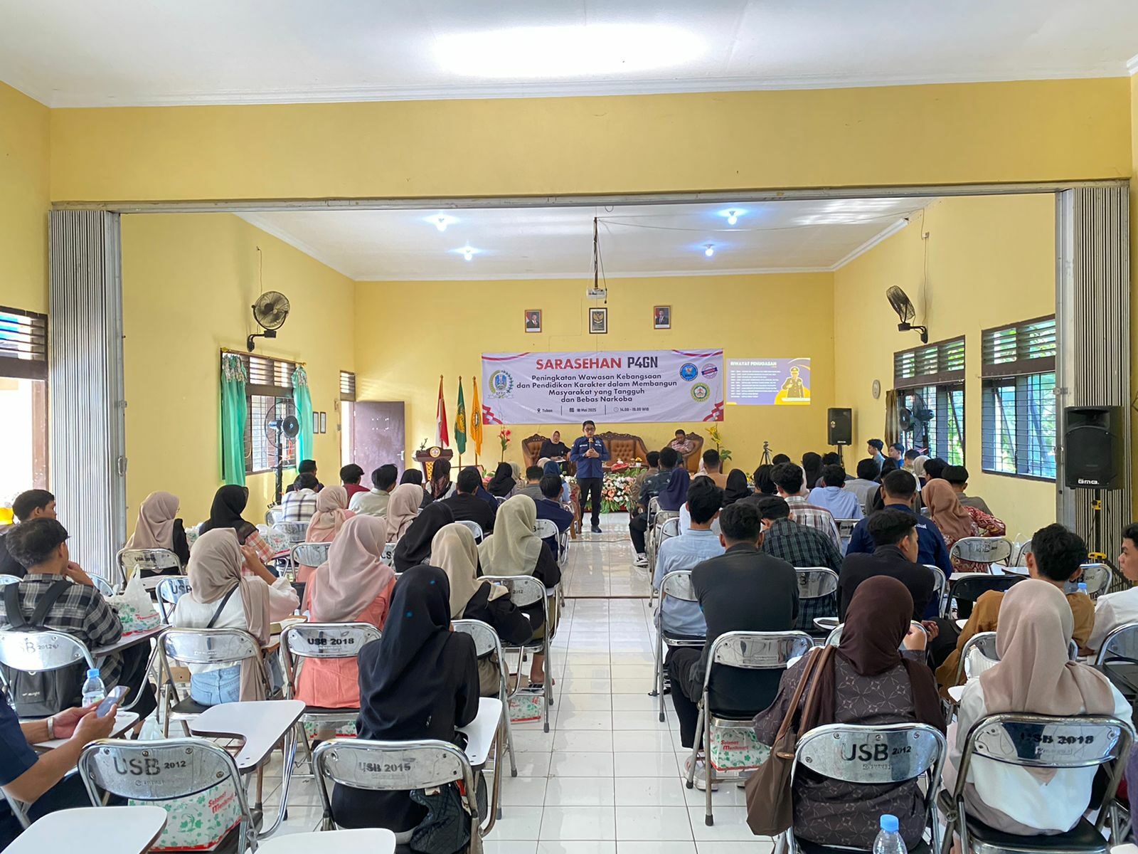 BNNK TUBAN BERSAMA DPRD JAWA TIMUR DAN UNIVERSITAS SUNAN BONANG GELAR SARASEHAN P4GN: PERKUAT WAWASAN KEBANGSAAN DAN KARAKTER GENERASI MUDA UNTUK CEGAH NARKOBA BNNK TUBAN BERSAMA DPRD JAWA TIMUR DAN UNIVERSITAS SUNAN BONANG GELAR SARASEHAN P4GN: PERKUAT WAWASAN KEBANGSAAN DAN KARAKTER GENERASI MUDA UNTUK CEGAH NARKOBA